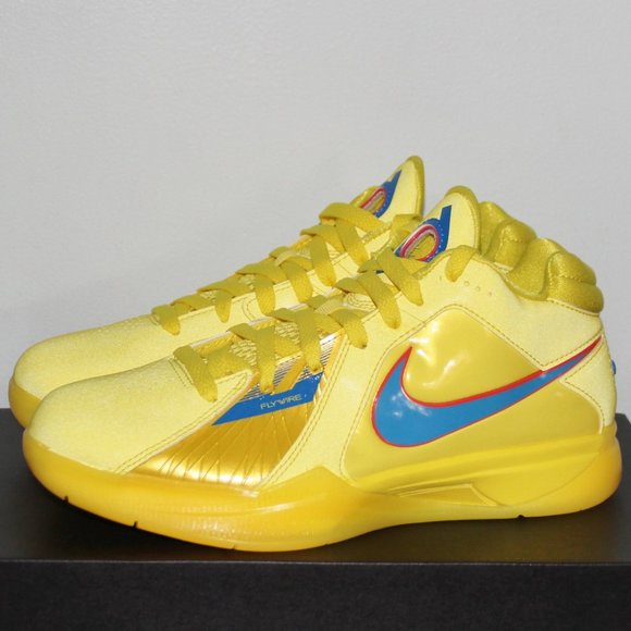 Nike Zoom KD 3 Christmas 2023 Basketball Mens 7 Womens 8.5 Yellow main image 4